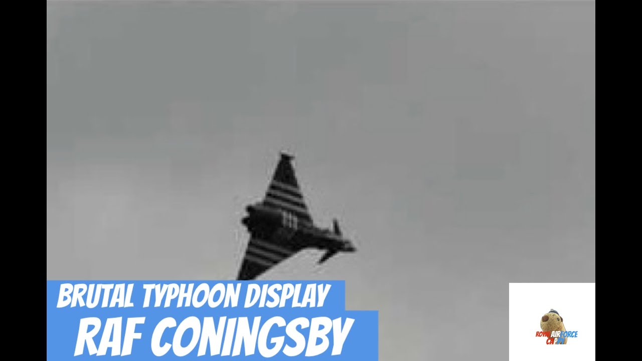 Brutal Typhoon Display from REHEAT1 at RAF Coningsby