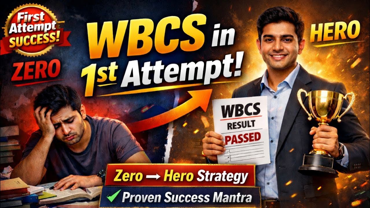 How Toppers Crack WBCS in First Attempt (Step by Step)