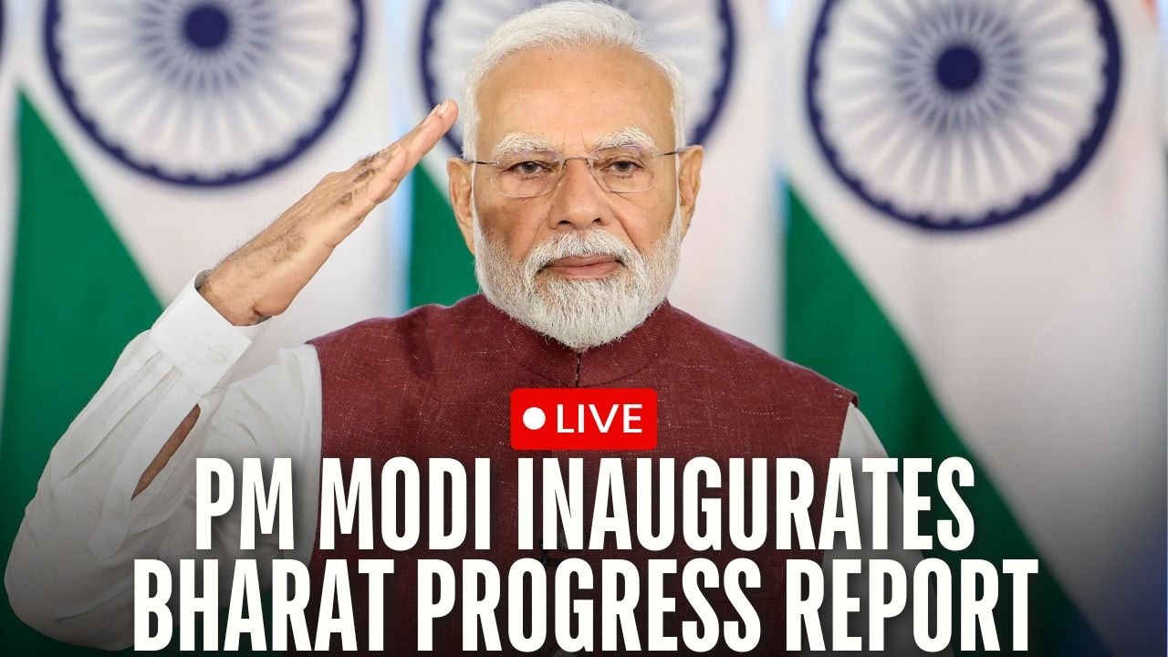 Watch LIVE: PM Modi Inaugurates Bharat Progress Report | Bharat Mandapam LIVE | NXT Summit LIVE