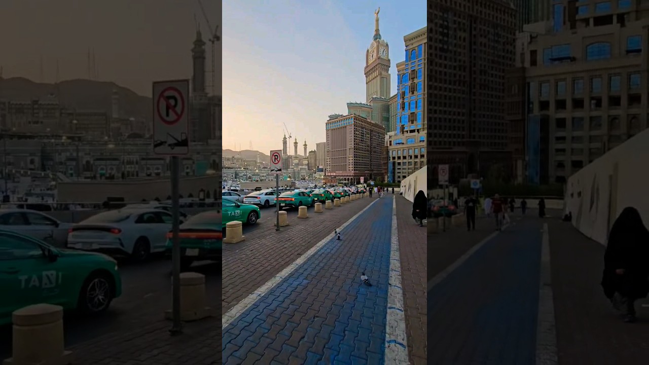 Walking Distance To Haram From Hilton Convention Hotel 🕋🕌☪️ #TravelVlog #Islam #Muslim #Umrah