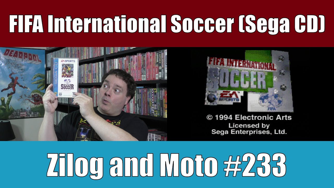 FIFA International Soccer (Sega CD) - Zilog and Moto #233