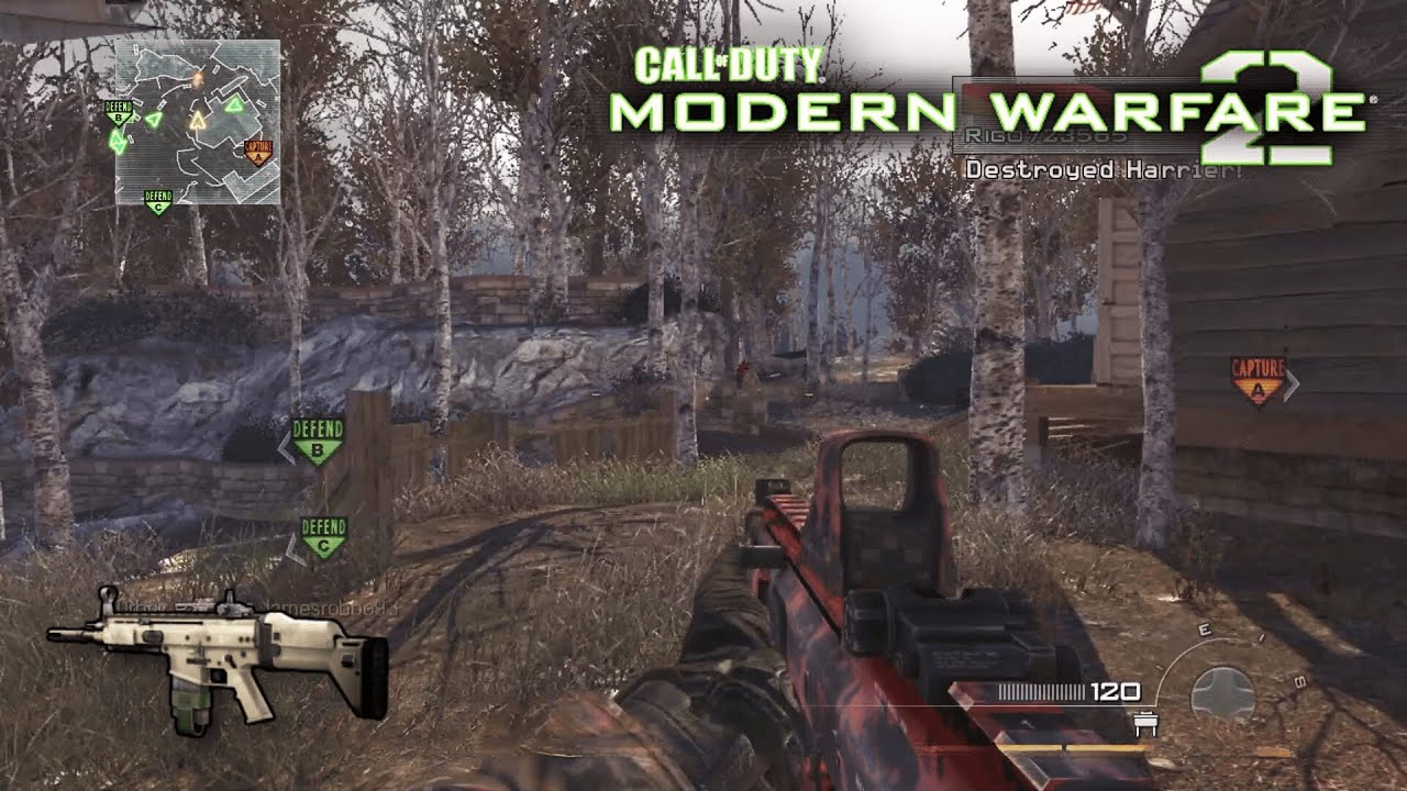 Call of Duty: Modern Warfare 2 | Scar-H - Gameplay (2009) - No Commentary