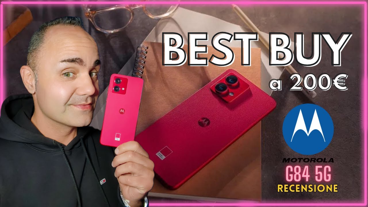A 200€ è lo smartphone Android medio gamma da comprare - Motorola Moto G84 5G