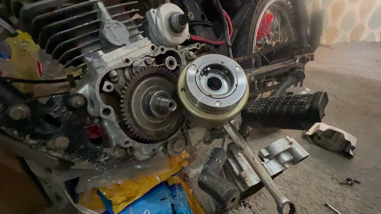 Como CAMBIAR BENDIX de arranque dañados a tu MOTOCICLETA FÁCIL Y RÁPIDO