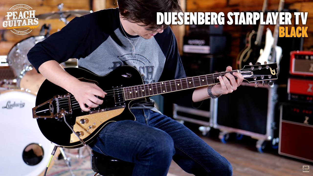 No Talking...Just Tones | Duesenberg Starplayer TV Black