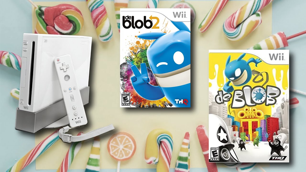 Todos los De Blob para Nintendo Wii