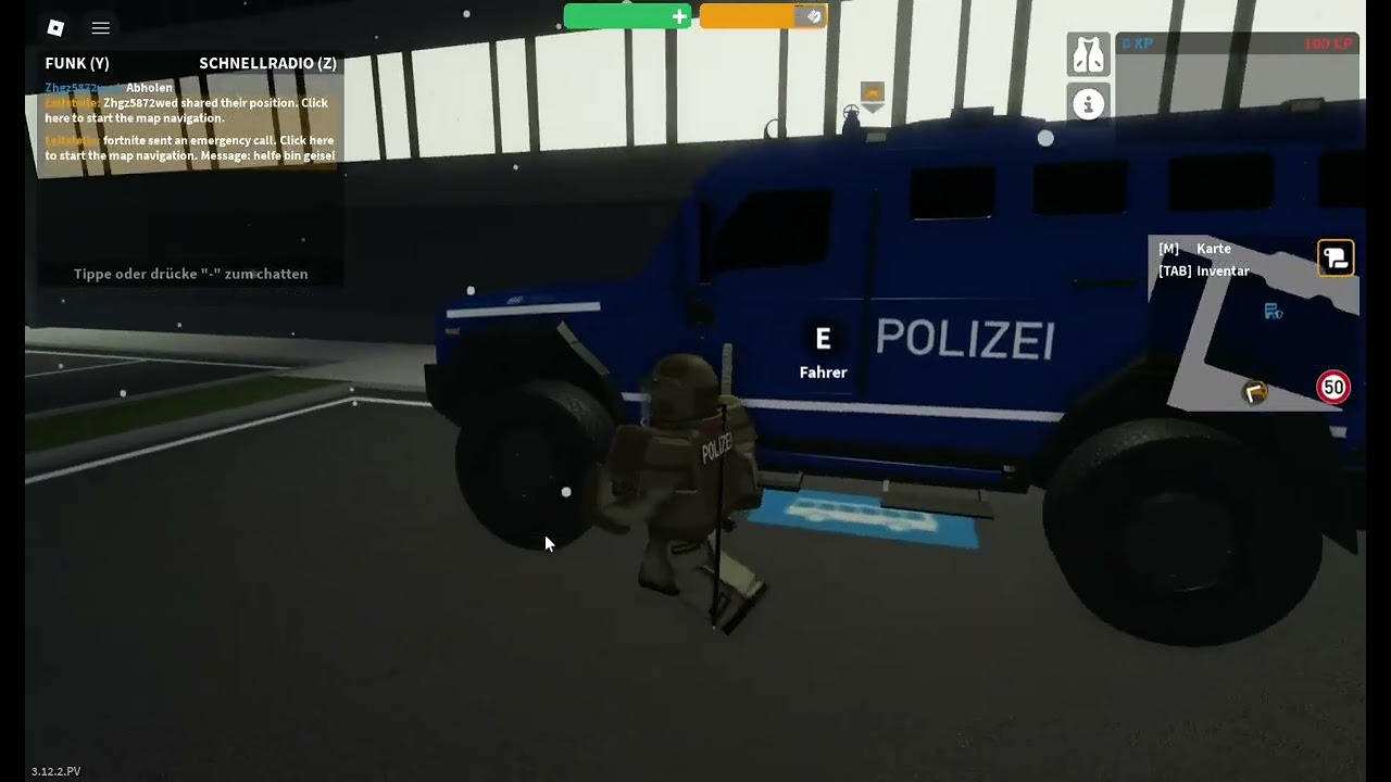 Notruf Hamburg RP beim SEK!
