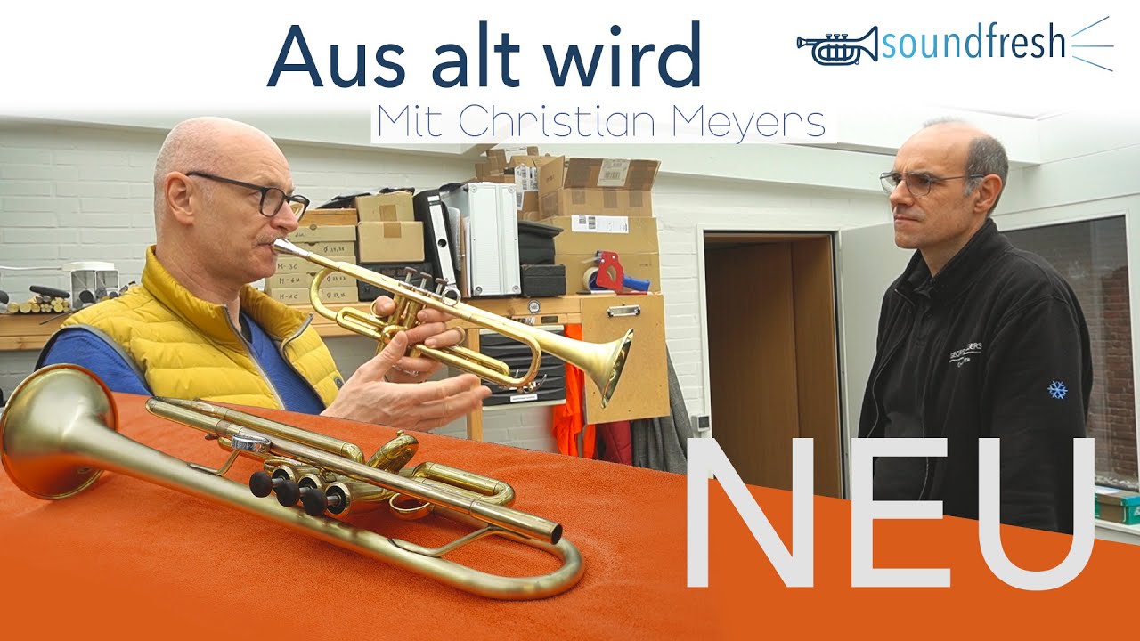RESTAURATION einer alten Yamaha TROMPETE mit Christian Meyers | SOUNDFRESH