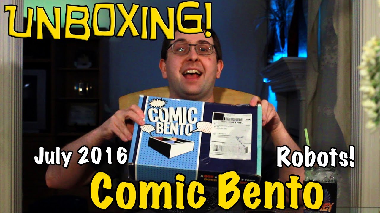 UNBOXING! Comic Bento Robots - July 2016