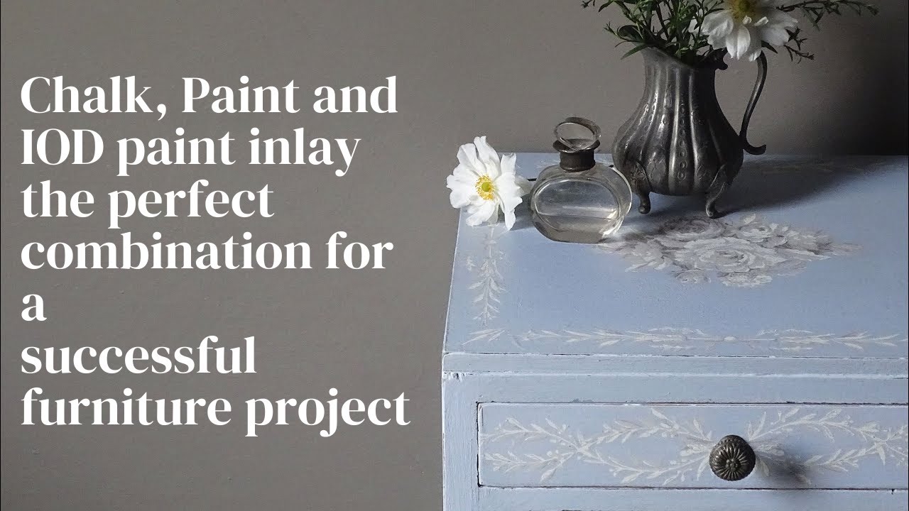 Small painted furniture project big impact