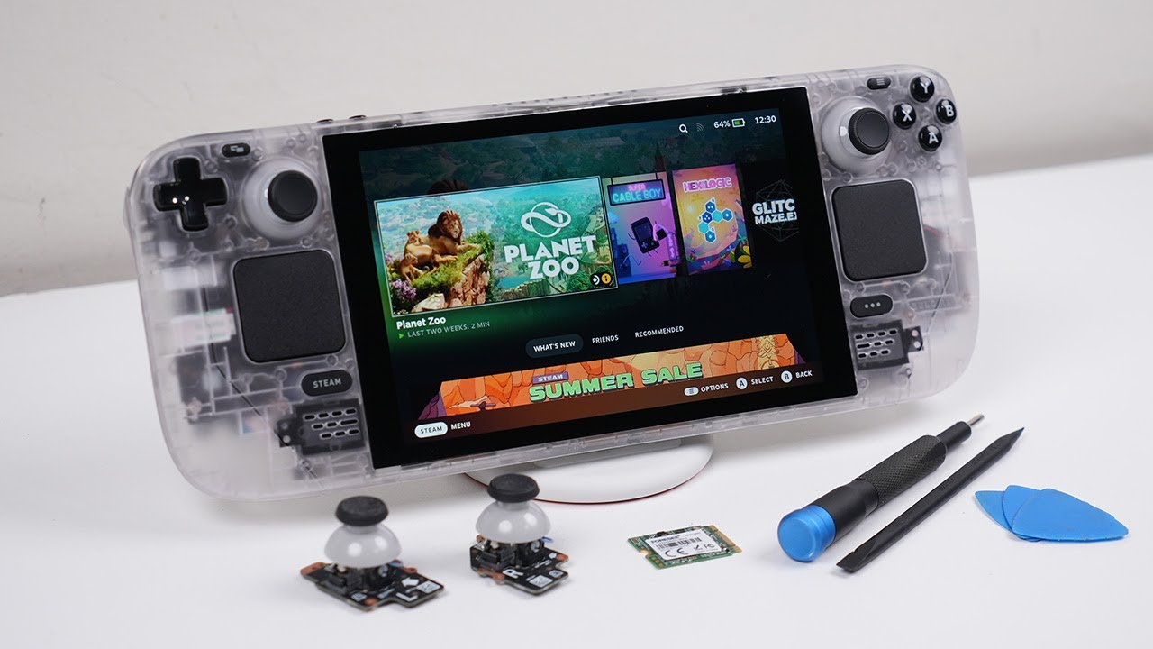 Overhauling This Steam Deck With Unofficial Hardware Upgrades