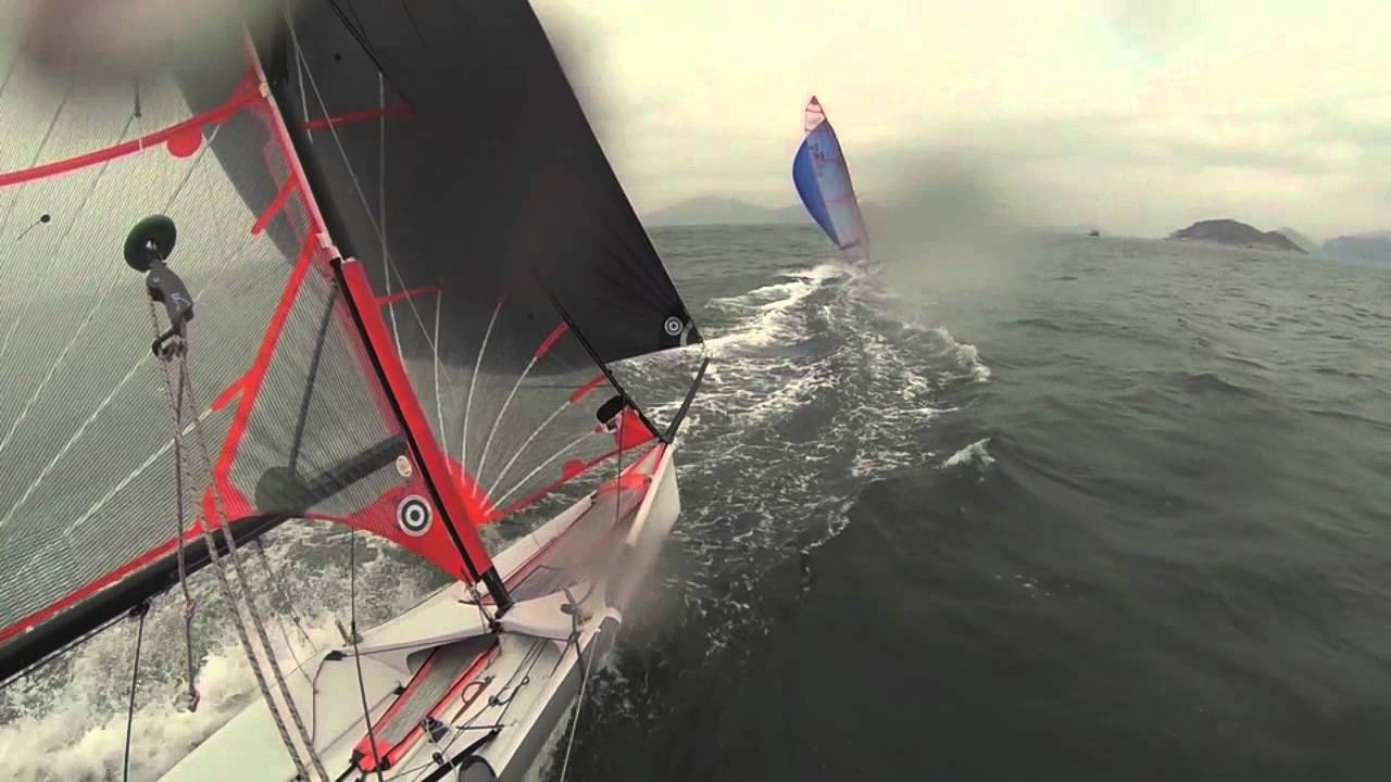 29er RHKYC sailing