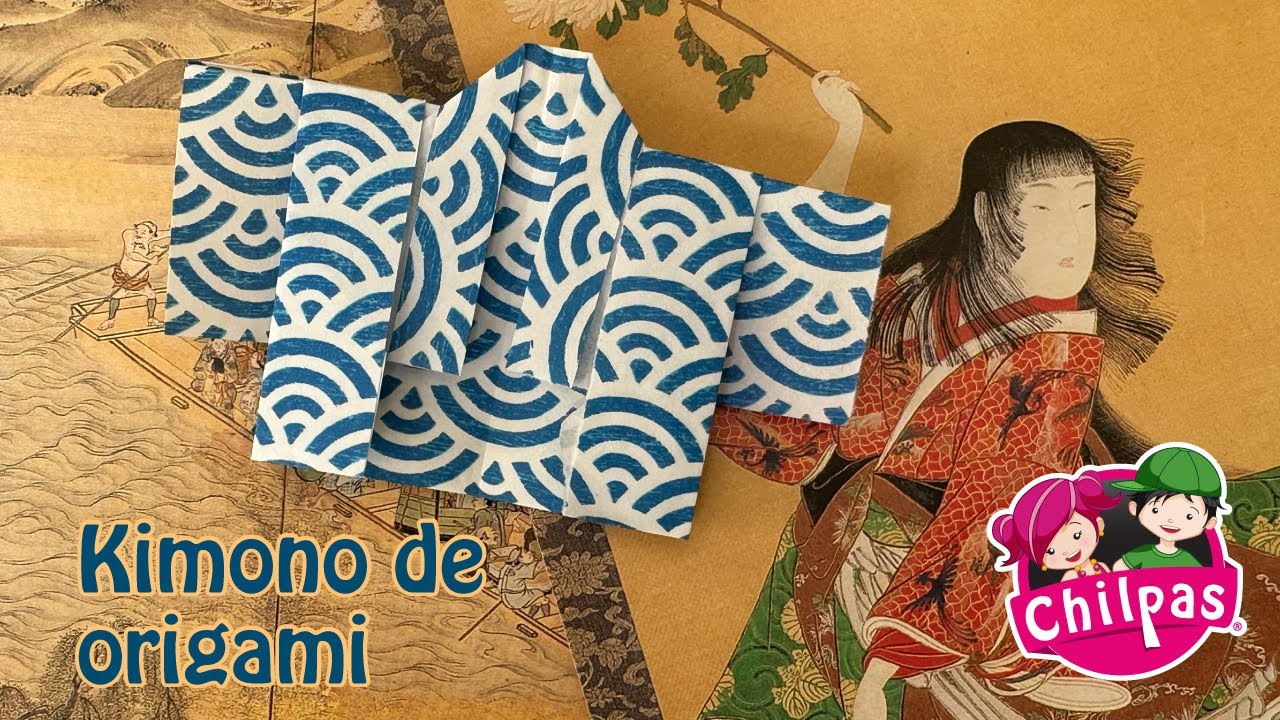 Cómo hacer un Kimono de Origami