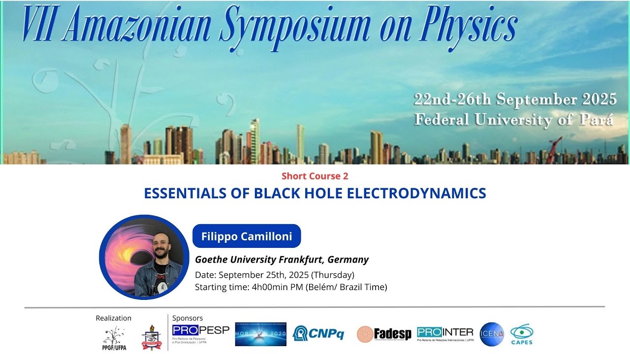 Essentials of Black Hole Electrodynamics - Filippo Camilloni - VII ASP 25/09/2025