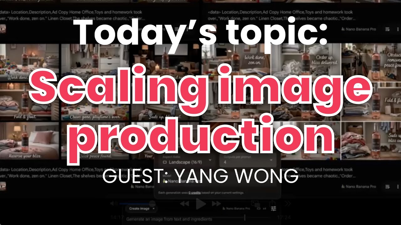 AI in 15  – Day 12 –  scaling image production