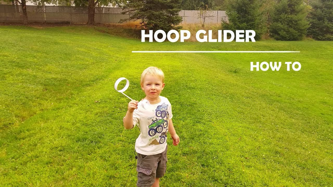How to Build Hoop Glider - Easy Flight Experiment