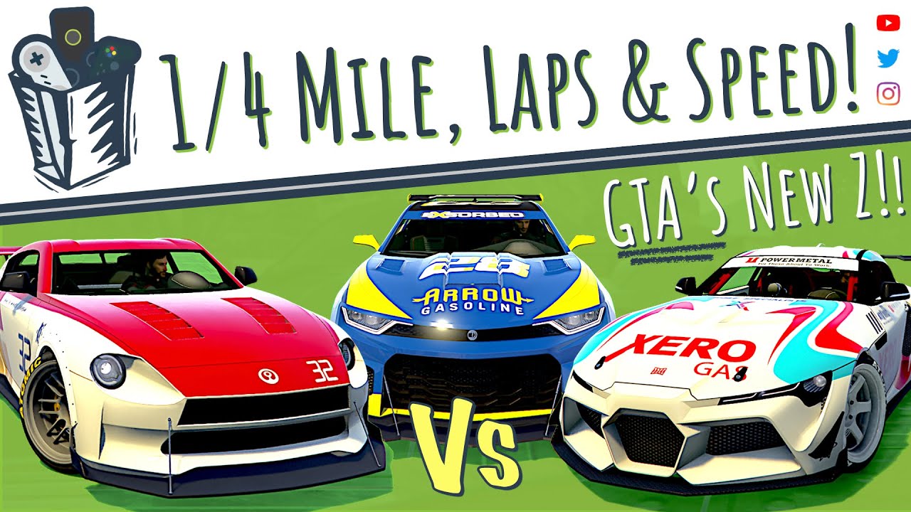 300R vs Jester RR vs Vigero ZX - GTA's Top Cars Tested! XSX (2022)