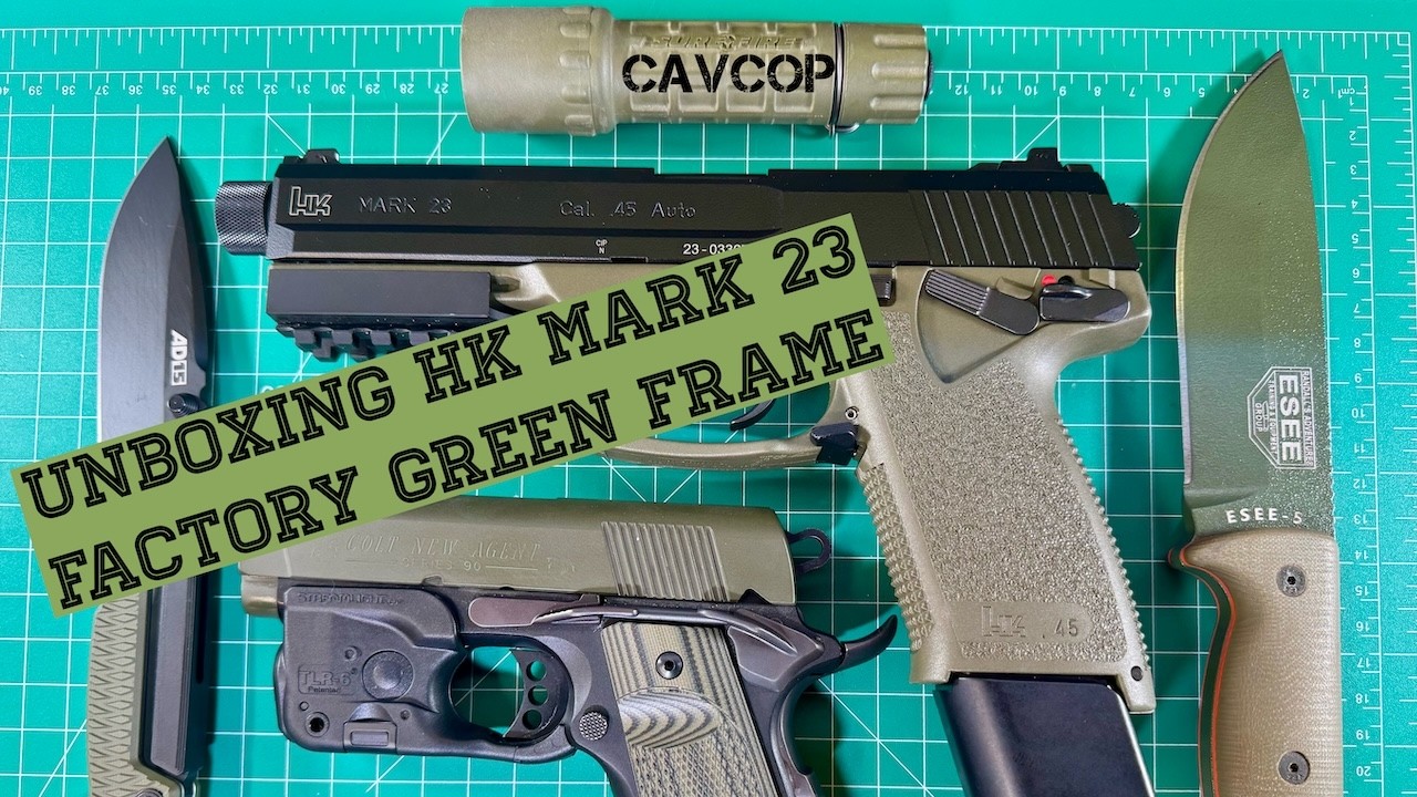 Green HK Mark 23 unboxing and review