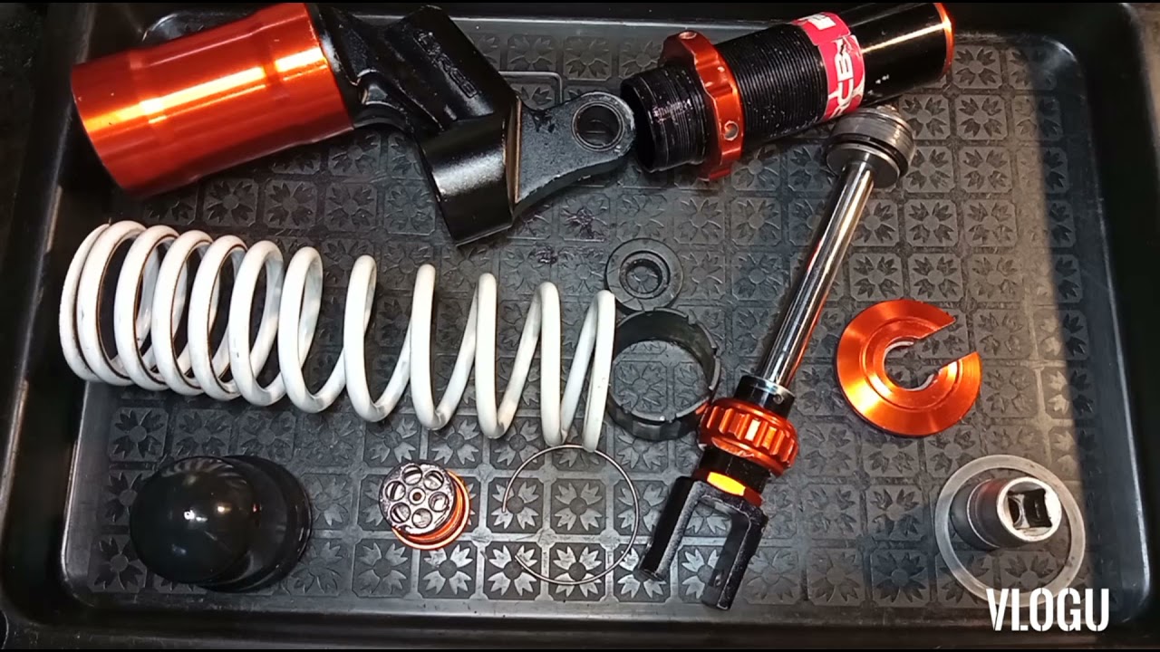How to restore Suspension/RCB raceshocks,fully adjustable/Aerox,Nmax/Leak repair/repack,refresh...