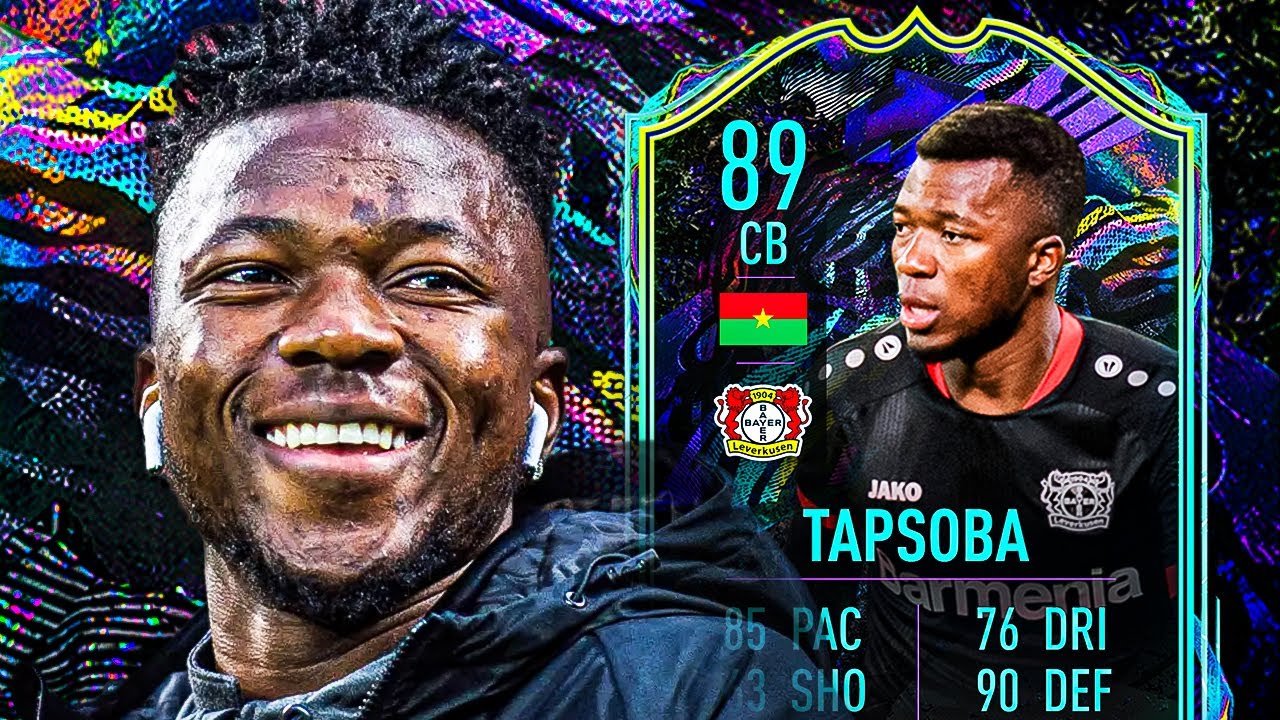 THE BURKINABE VAN DIJK?! 😨 89 FUTURE STARS TAPSOBA PLAYER REVIEW! - FIFA 21 Ultimate Team