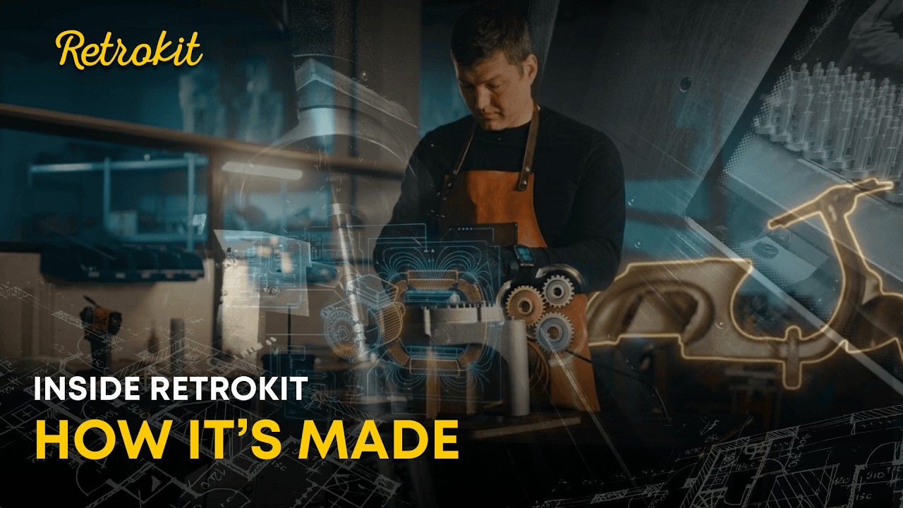 What’s inside? Crafting Retrokit: the electric motor for Vintage Vespa