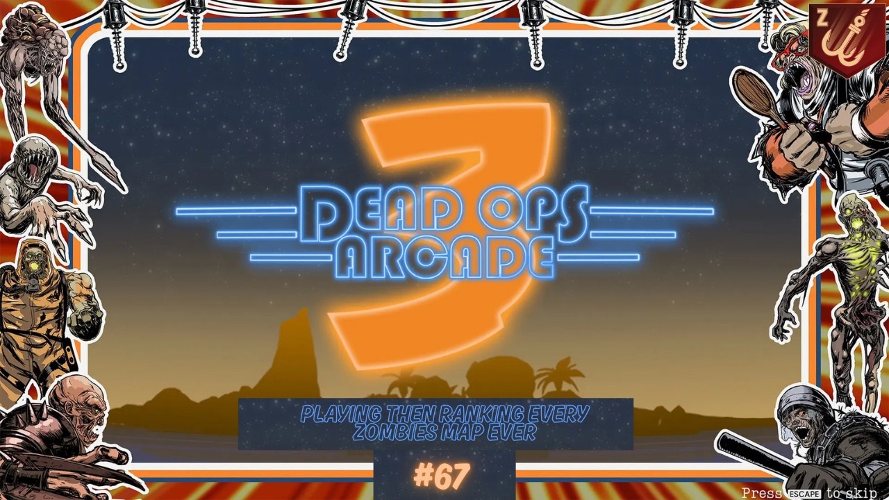 Dead Ops Arcade 3 — прохождение и последующий рейтинг всех карт режима «Зомби».