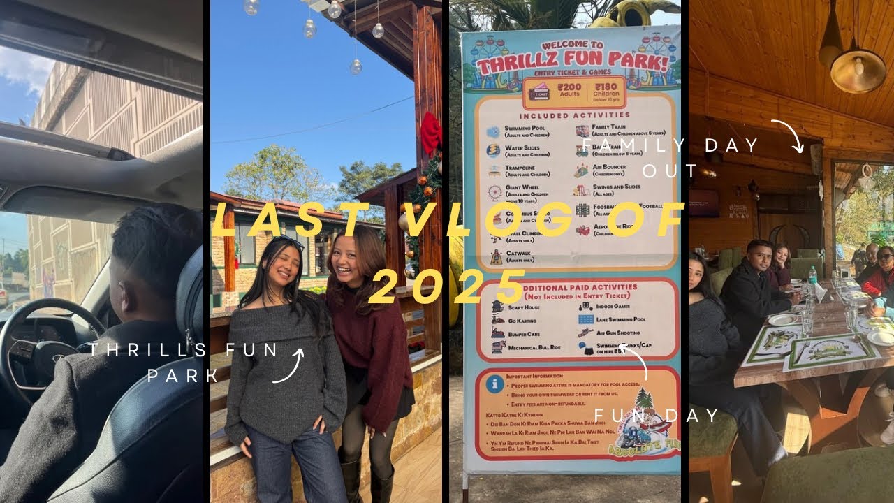 Last vlog 2025 | Family Day out | Fun day out 
