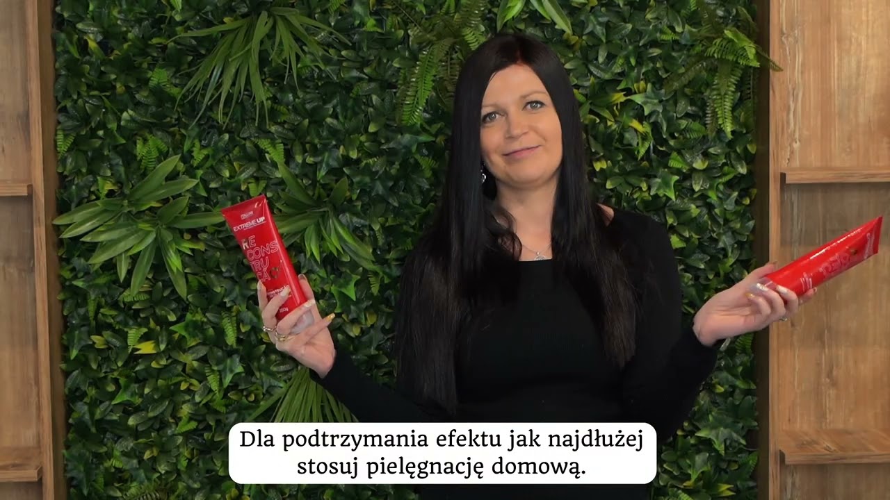 Extreme Up - ochrona włókien podczas koloryzacji i utrwalenie koloru