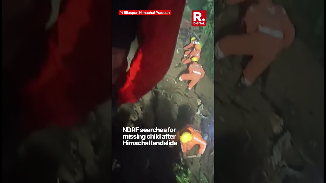 NDRF Resumes Search for Missing Child in Himachal Landslide
