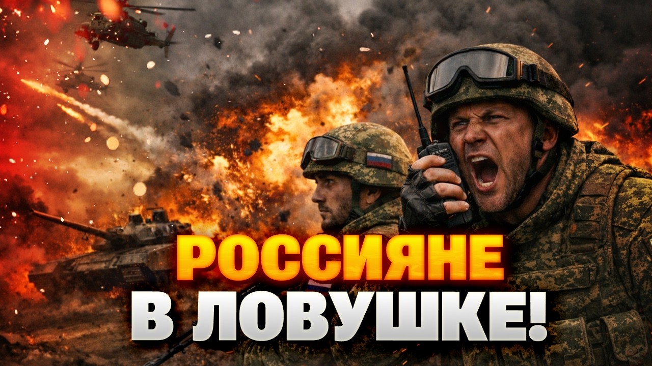 СРОЧНО с фронта! ЛОВУШКА сработала: ВСУ ПЕРЕМАЛЫВАЮТ солдат Путина! У россиян КАТАСТРОФА!