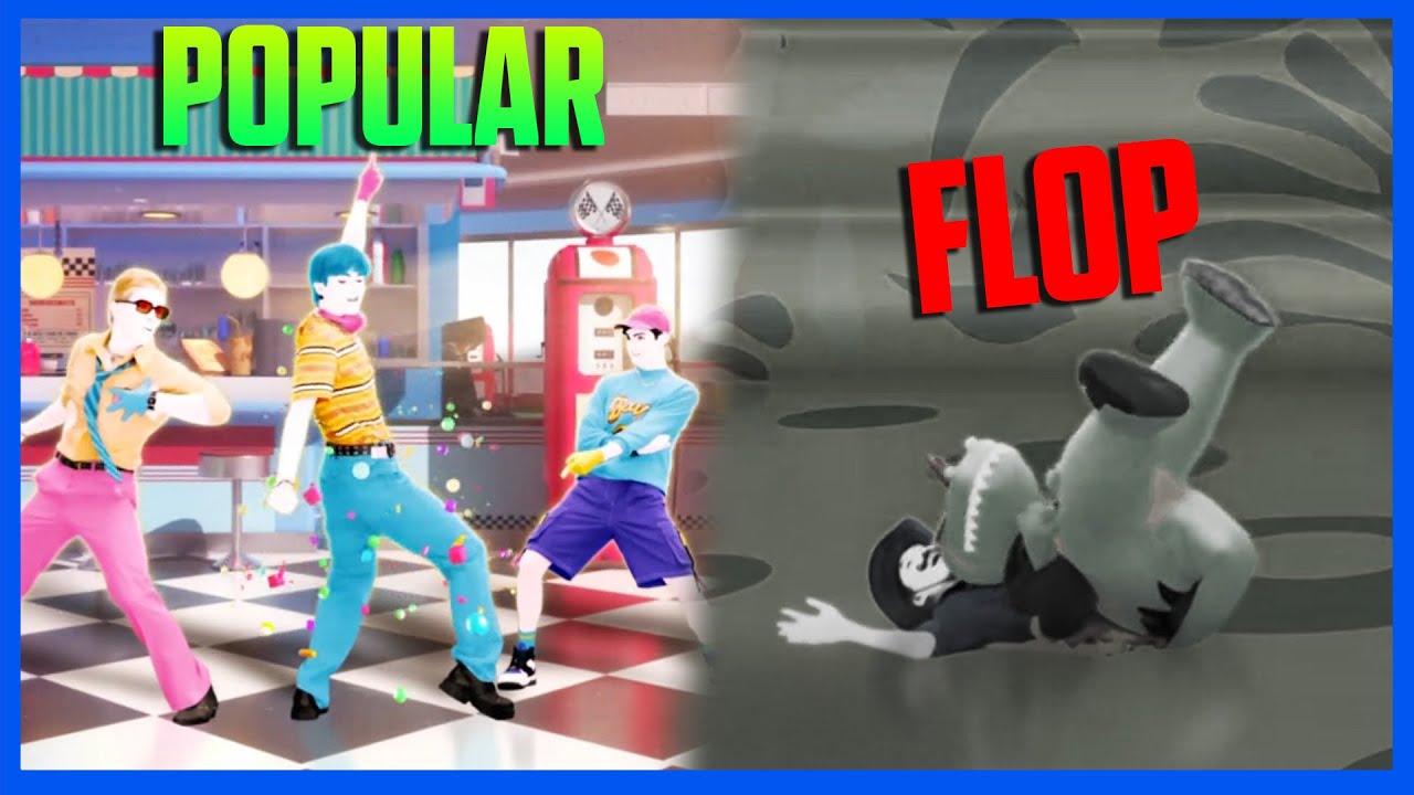 The MOST and LEAST POPULAR songs on Just Dance 2023