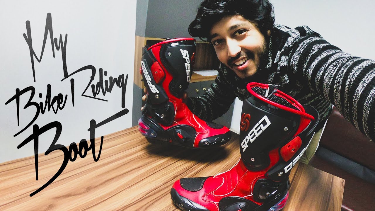 Bike Riding Boot ❤️ Pro Biker SPEED Racing Bike Boots Review