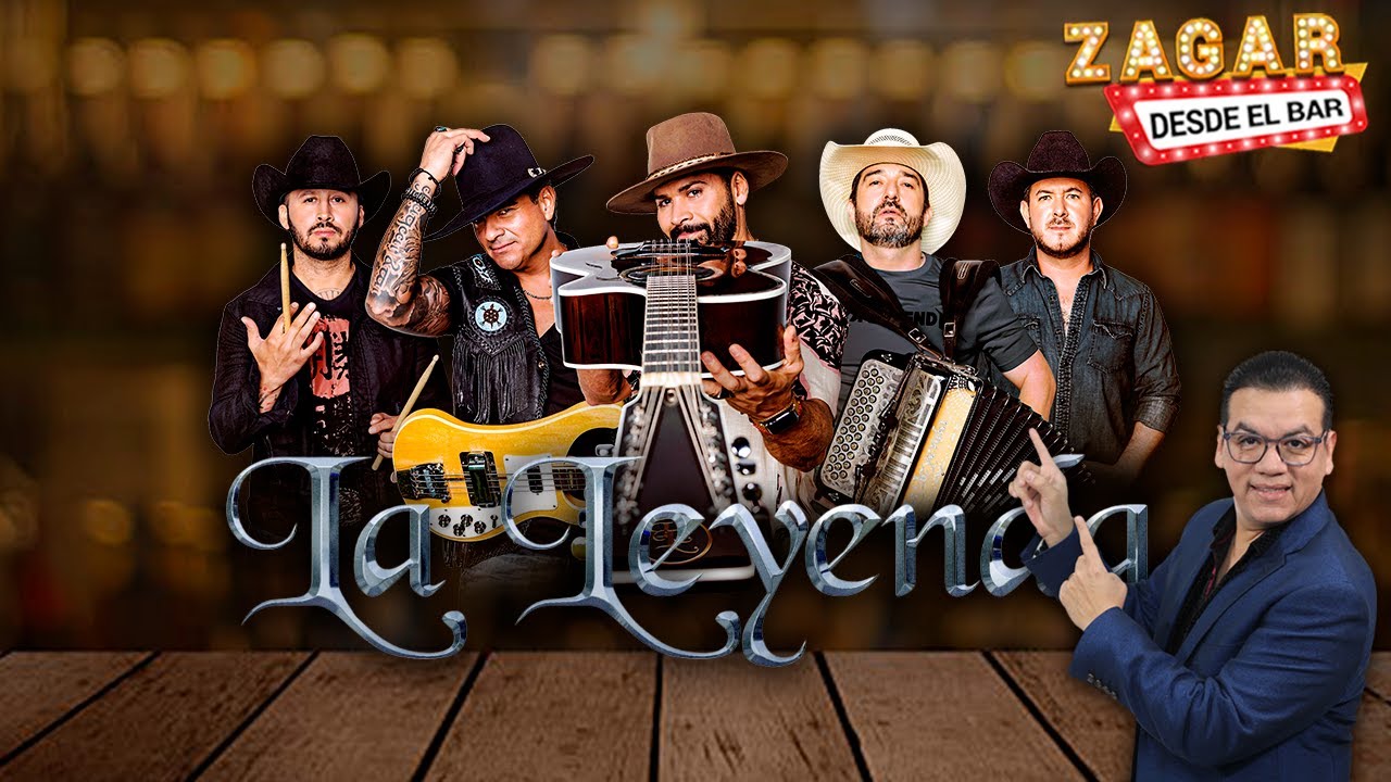 Zagar desde el bar con Grupo La Leyenda