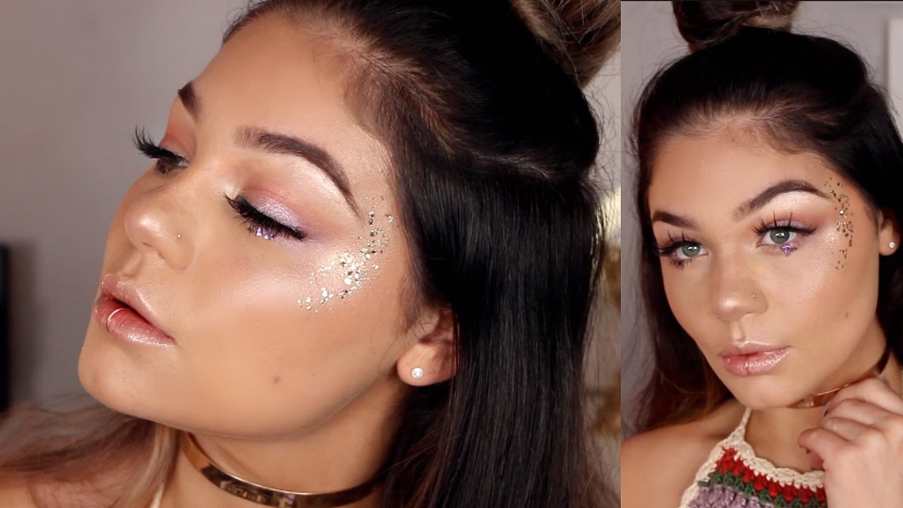 Music Festival Inspired Makeup Tutorial | Blissfulbrii