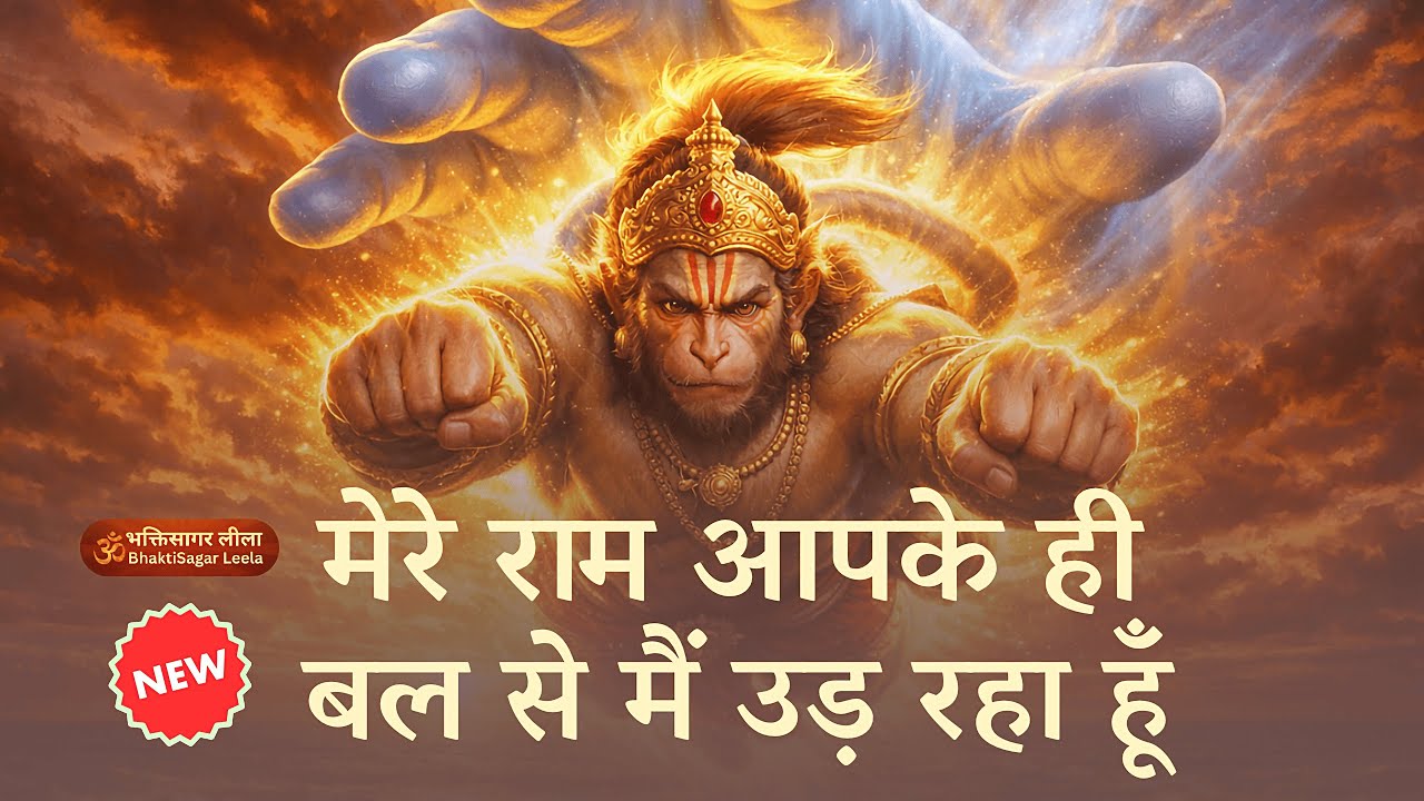 🚩 मेरे राम आपके ही बल से मैं उड़ रहा हूँ | New Hanuman Bhajan 2026 | #ramdhun #hanuman #bajrangbali 