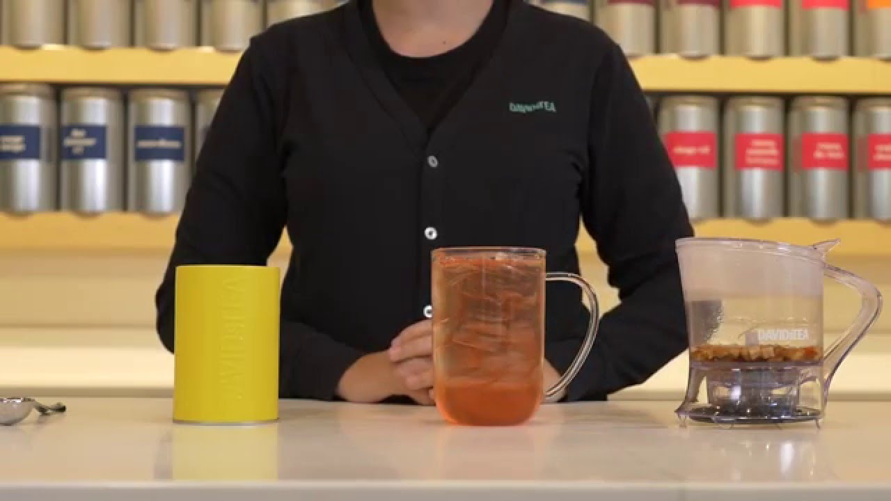 Comment faire un thé glacé - Les Thés DAVIDsTEA
