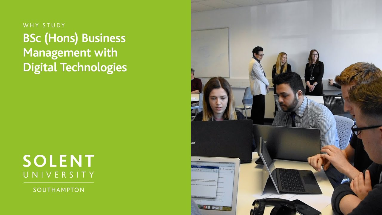 Why study BSc (Hons) Business Management with Digital Technologies