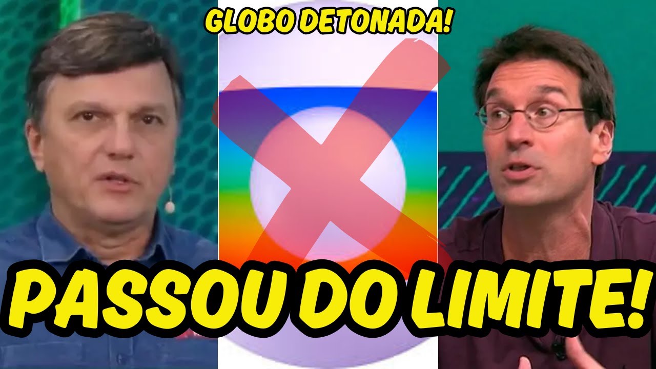 ACUSAÇÃO PESADA CONTRA A GLOBO! COMENTARISTAS EXPÕEM TUDO