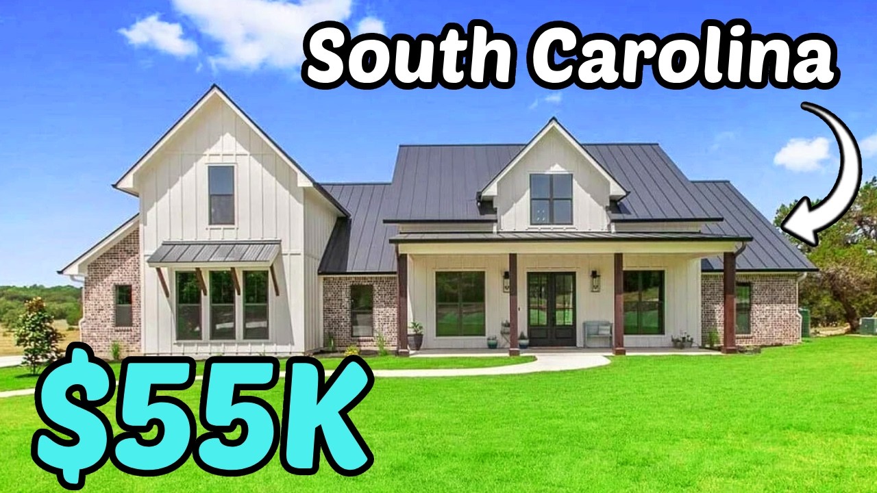 10 Dirt-Cheap South Carolina Towns to Buy a Farmhouse With Acreage (Real Estate Goldmines)