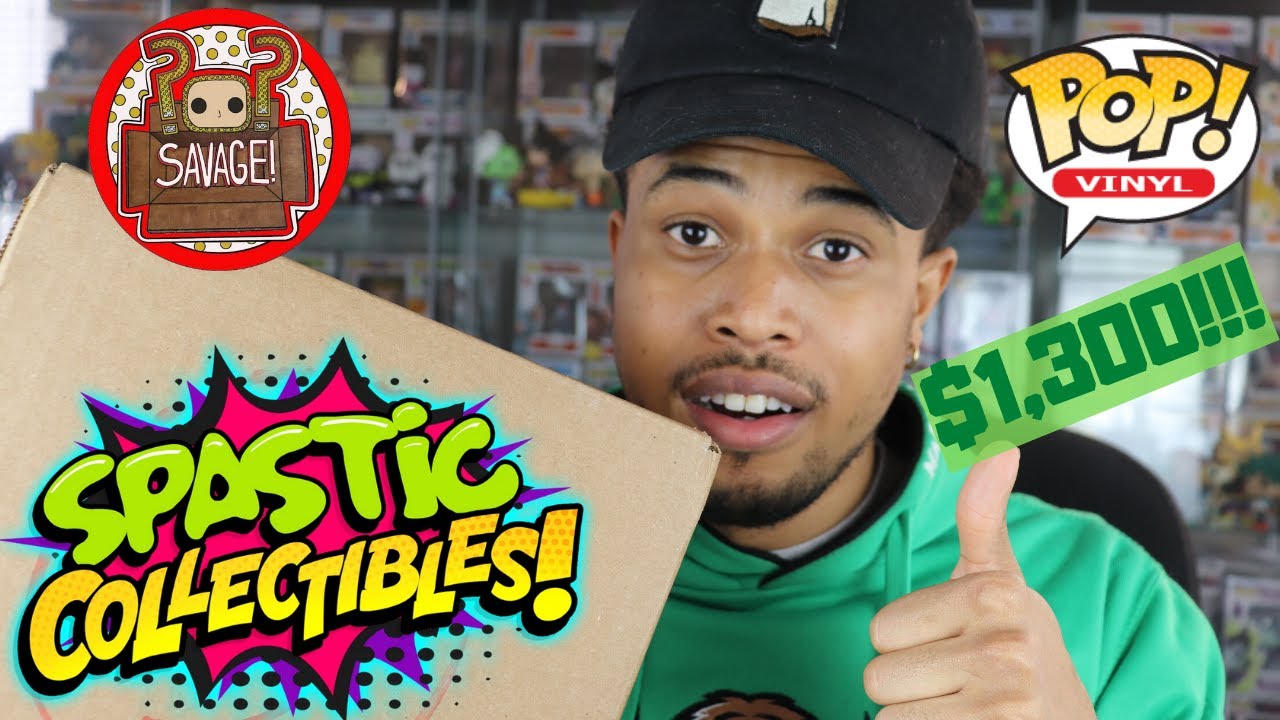 $1300 Spastic Collectibles Funko Pop Mystery Box! HUGE GRAIL!