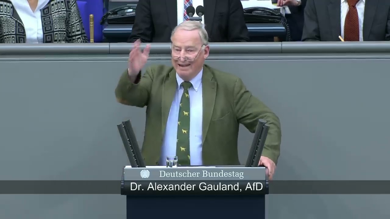 🇩🇪 Dr. Alexander Gauland: Generalaussprache &ndash; Ein gerechtes Deutschland im Fokus! 🔥