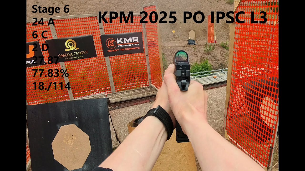 KPM 2025 IPSC L3 Production Optics Finnish Nationals