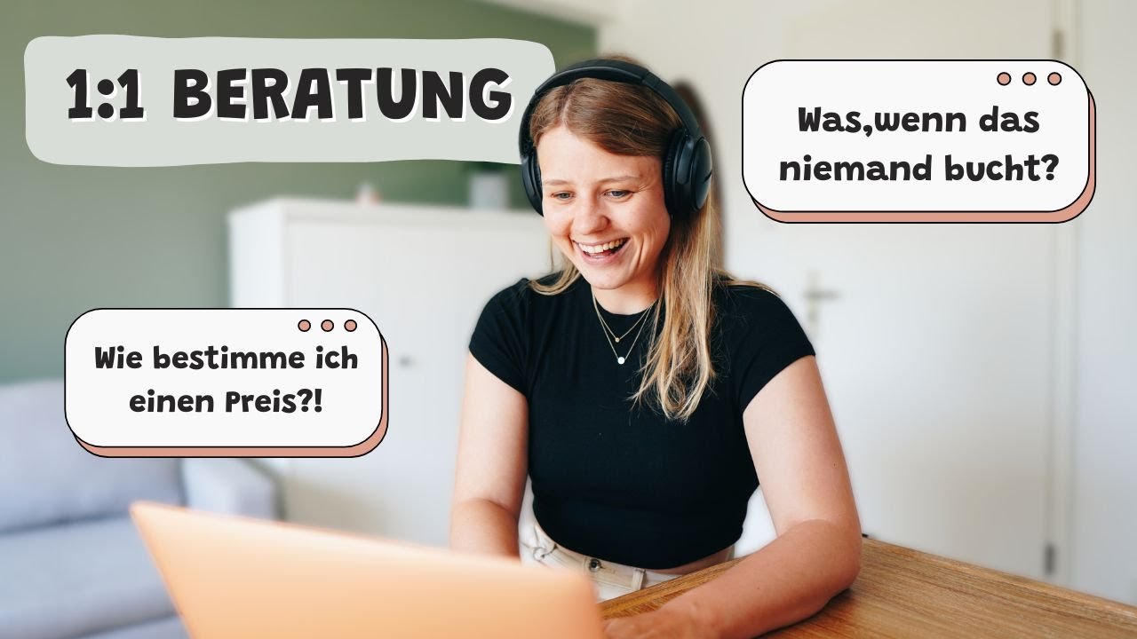 Mit 1:1 Beratung starten ➡️ Schritt f&uuml;r Schritt Anleitung
