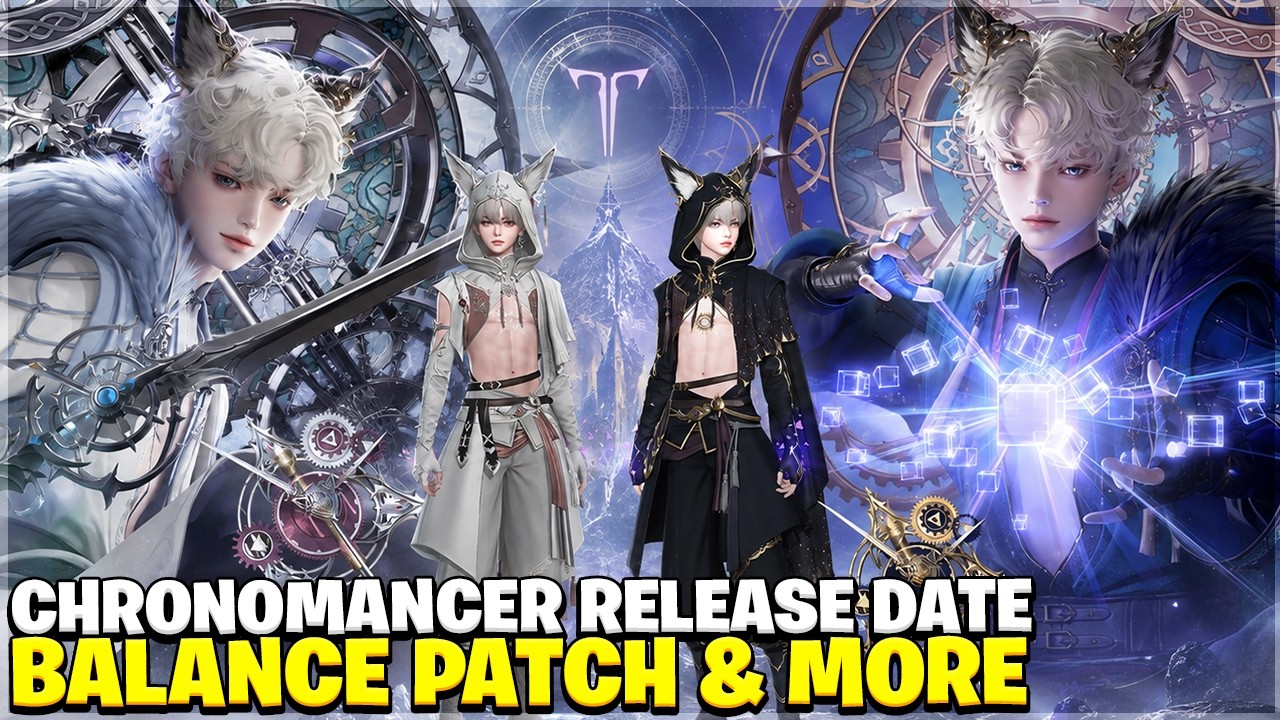 Lost Ark Chronomancer Class Details + Release Date & Balance Patch!