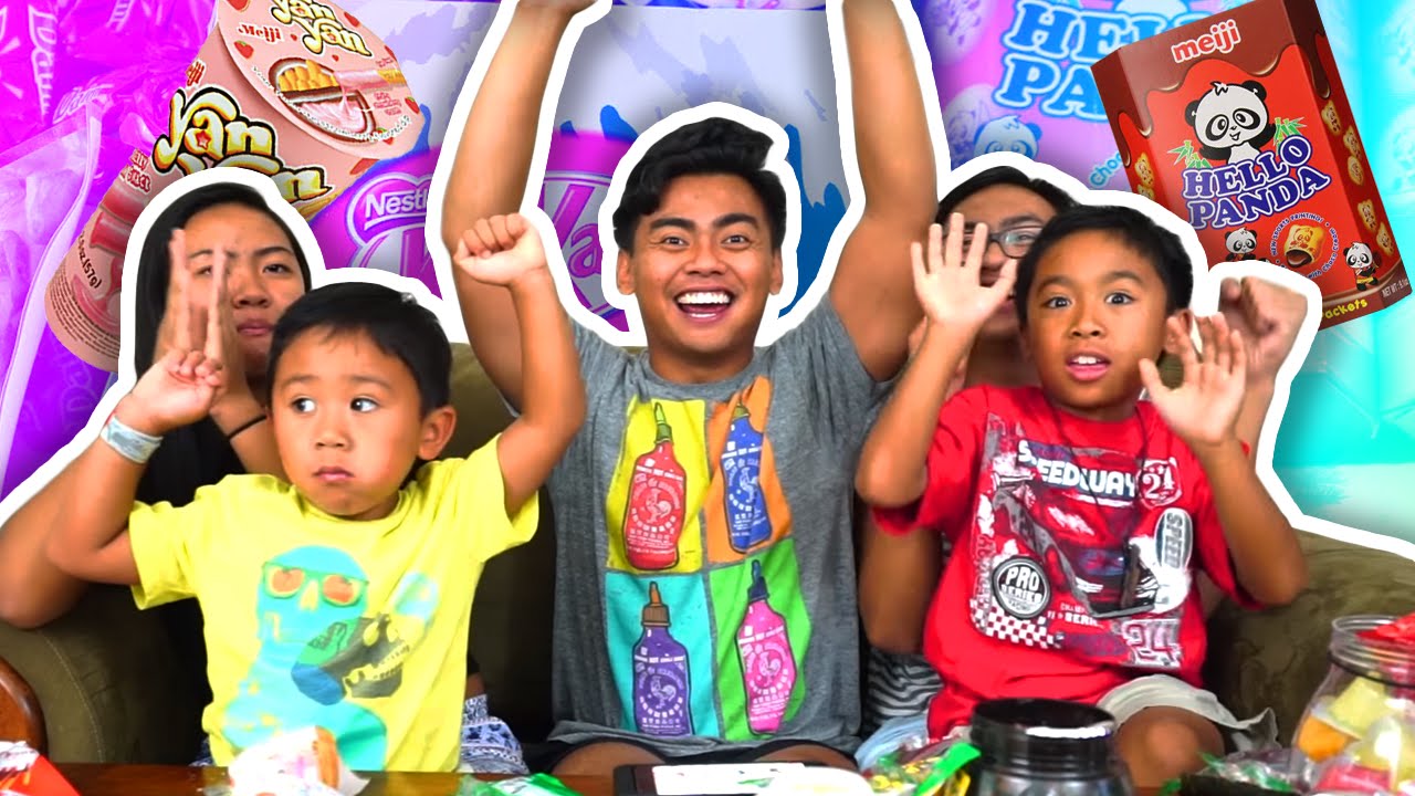 TRYING OUT DELICIOUS ASIAN SNACKS! ft. My Little Cousins!