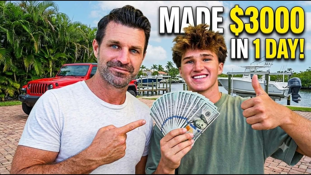 EASY SIDE HUSTLES that Make My Son TONS OF MONEY