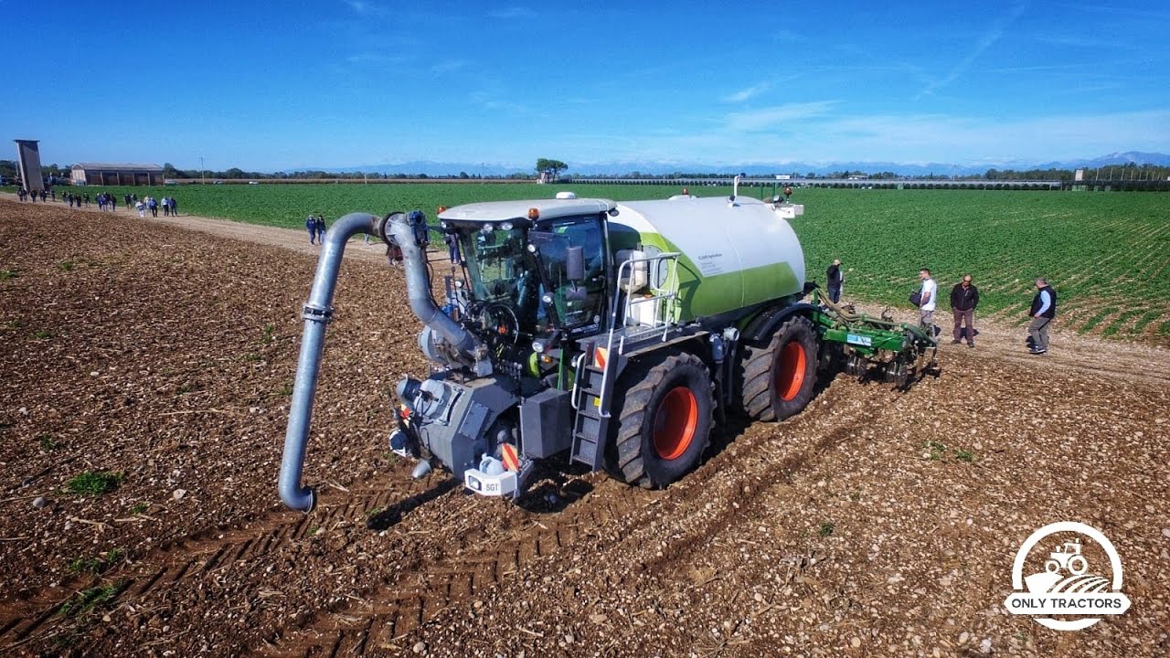 Claas Xerion 3800 Saddle Trac | Prove in campo Pioneer trattamento N-LOCK | ᴴᴰ