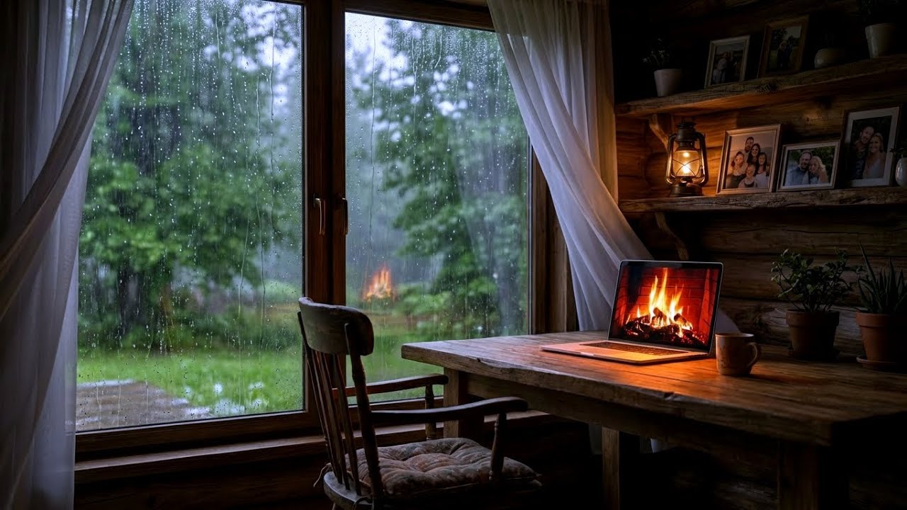 Midnight City Rain: Soothing Urban Downpour for Deep Focus and Calm Sleep