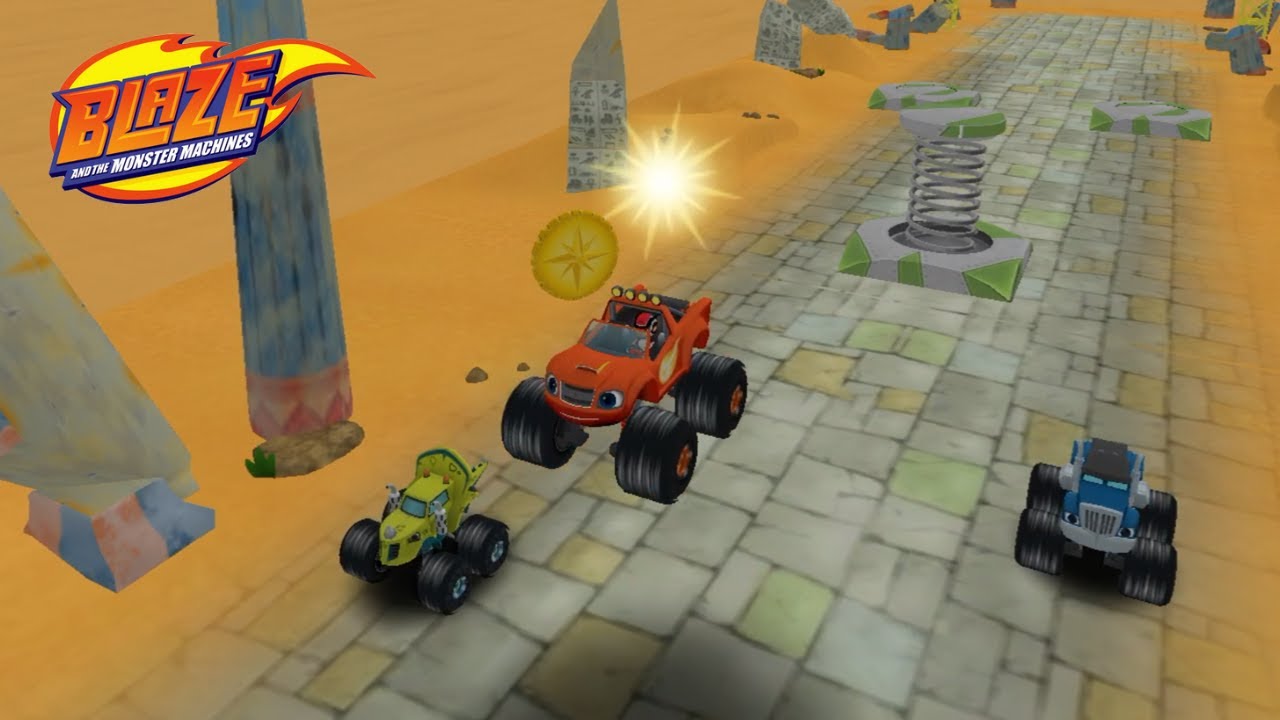 BLAZE & THE MONSTER MACHINES #480 🔥 Ruinas Antiguas: ¡Corre entre misterios del desierto!