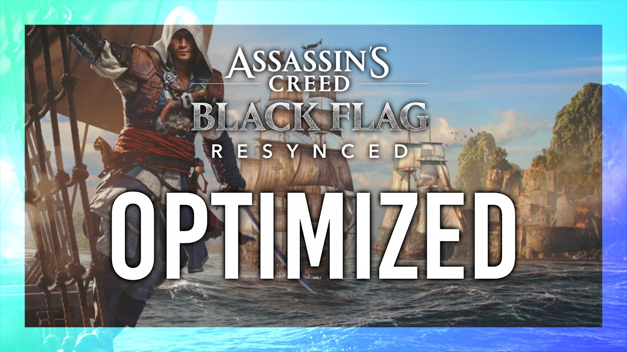 BEST Optimization Guide | AC Black Flag Resynced | Max FPS | Best Settings #ubisoftpartner #ad